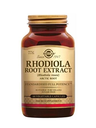 Solgar Rhodiola Root Extract 60 Kapsül