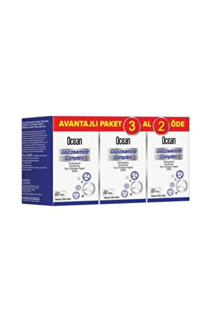 Ocean Glukozamin Komplex 60 Tablet 3 Adet