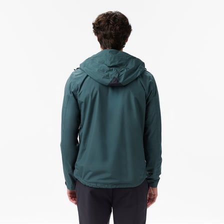 Nautica Erkek Yeşil Regular Fit Kapüşonlu Su Geçirmez Yağmurluk