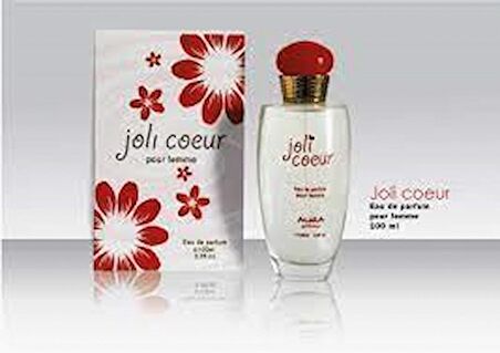 jolı coeur pour femme edp 100 ml