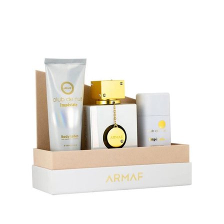 Armaf Club de Nuit Imperiale EDP 105 ml + 75 g Deostick + Body Lotion 100 ml Unisex Parfüm Seti