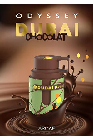 Odyssey Dubai Chocolate EDP – 3.4 oz 100ML Parfüm Gourmand Edition