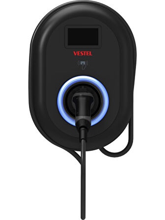 Vestel Elektrikli Araç Şarj Istasyonu EVC04 Smart 22KW Kablolu 