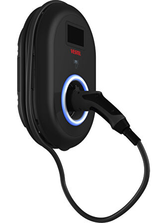 Vestel Elektrikli Araç Şarj Istasyonu EVC04 Smart 22KW Kablolu 