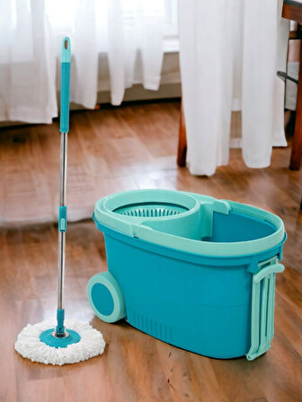 Technow Motek MT-10 Comfort Mop Tekerlekli Taşıma Saplı Mop + Temizlik Seti