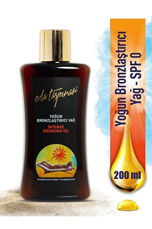 Eda Taşpınar Yoğun Bronzlaştırıcı Yağ -  200 ML