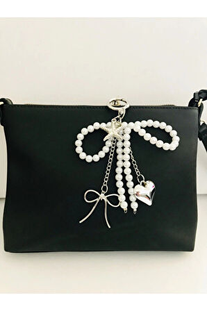 Fiyonk Charmlı Çanta Süsü