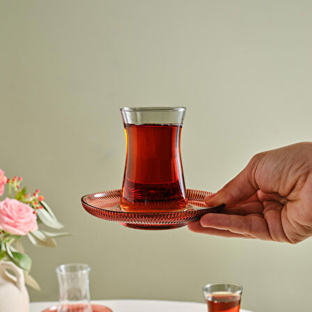 Karaca İrida 6 Kişilik 12 Parça Çay Seti 165 Ml