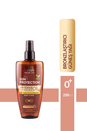 SOFTTO PLUS BRONZLAŞTIRICI GÜNEŞ YAĞI 200 ML