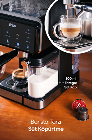 SİNBO SCM-2996 ESPRESSO KAHVE MAKİNASI 