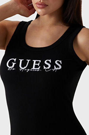 Guess Kadın Elbise V5GK06 K8RT2 JBLK