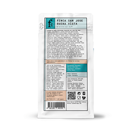 Fropie Orta İçim Guetamala Filtre Kahve 250 gr