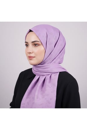 düz renk bambu aerobin şal - desen-01 - renk-09-63
