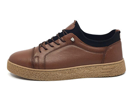 Goldbrand %100 Hakiki Deri Erkek Kışlık Rahat Günlük Casual Lastik Bağcıklı Ayakkabı 40-44