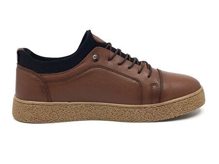 Goldbrand %100 Hakiki Deri Erkek Kışlık Rahat Günlük Casual Lastik Bağcıklı Ayakkabı 40-44