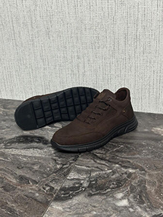 Goldbrand %100 Hakiki Deri Erkek Kışlık Outdoor Günlük Su & Soğuğa Dayanıklı Spor Kısa Bot 40-44