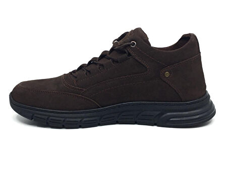 Goldbrand %100 Hakiki Deri Erkek Kışlık Outdoor Günlük Su & Soğuğa Dayanıklı Spor Kısa Bot 40-44