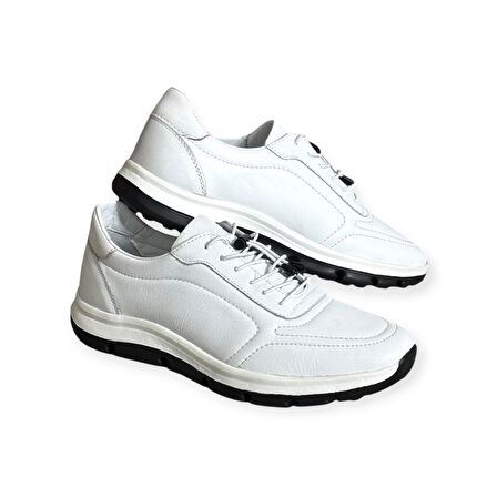 Lisans %100 Hakiki Deri Tam Ortopedik Erkek Yazlık Rahat Spor Günlük Yürüyüş  Ayakkabı 40-44