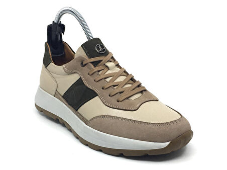 Taşpınar Lisans %100 Hakiki Deri Ortopedik Erkek Günlük Yazlık Bağcıklı Spor Ayakkabı 40-44