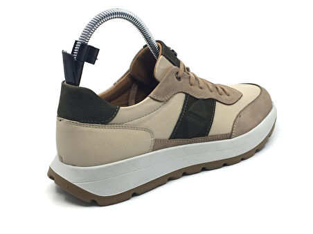 Taşpınar Lisans %100 Hakiki Deri Ortopedik Erkek Günlük Yazlık Bağcıklı Spor Ayakkabı 40-44