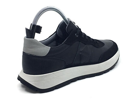 Taşpınar Lisans %100 Hakiki Deri Ortopedik Erkek Günlük Yazlık Bağcıklı Spor Ayakkabı 40-44