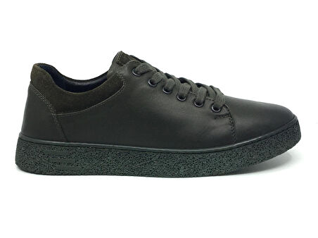 Catelli %100 Deri Ortopedik Erkek Kışlık Rahat Günlük Sneaker Ayakkabı 40-44