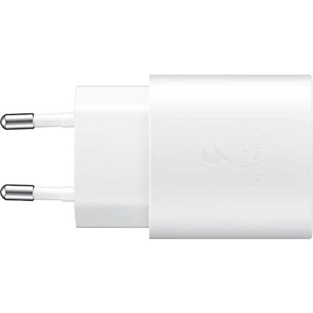 Samsung Ep-T2510nwegww Type-C 25 Watt Hızlı Şarj Aleti Beyaz