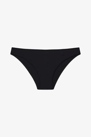 Fresh 3lü Pamuklu Siyah Slip Külot