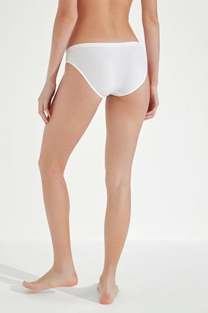 Beyaz Basic Slip Külot