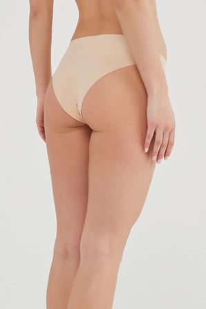 #İzbırakmaz Smooth Ten Rengi Slip Külot