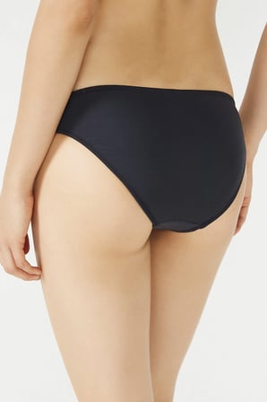 Siyah Basic Slip Bikini Altı