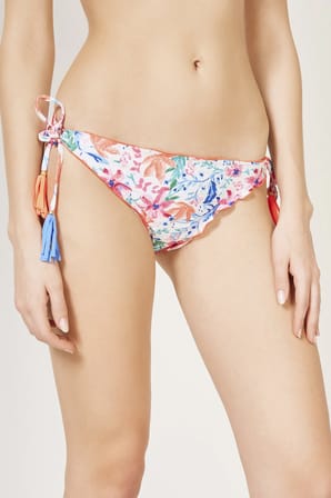 Tiedye Fırfırlı Bikini Altı