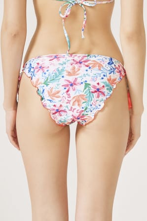 Tiedye Fırfırlı Bikini Altı