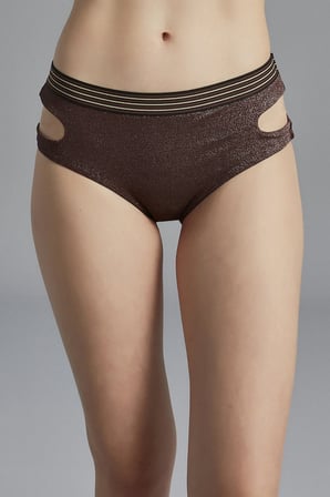 Kakao Crema Catalana Cut Out Bikini Altı