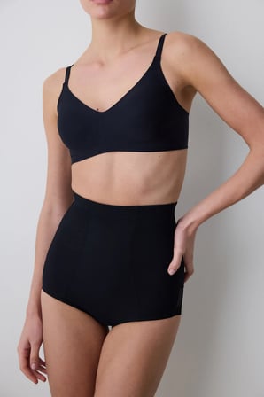 Premium Slip Siyah Korse