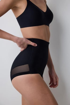 Premium Slip Siyah Korse
