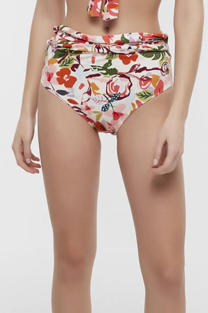 Çok Renkli Sunset High Fashion Bikini Altı
