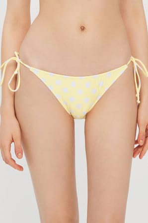 Açık Sarı Mariposa Bikini Altı
