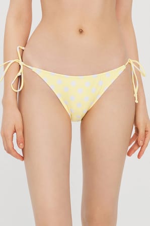 Açık Sarı Mariposa Bikini Altı