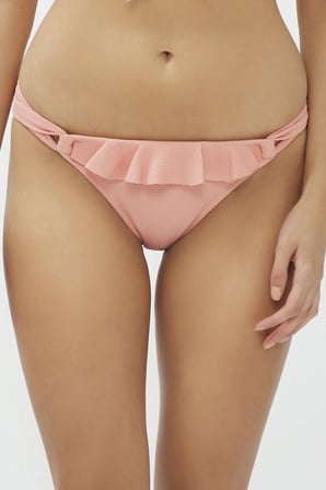 Tatlı Badem Rosey Side Frill Bikini Altı