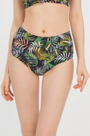 Çok Renkli Blossom High Fashion Bikini Altı