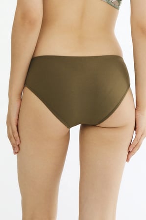 Haki Lepa Hipster Bikini Altı