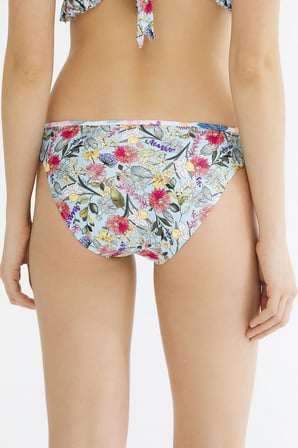 Çok Renkli Lisa Frill Side Bikini Altı