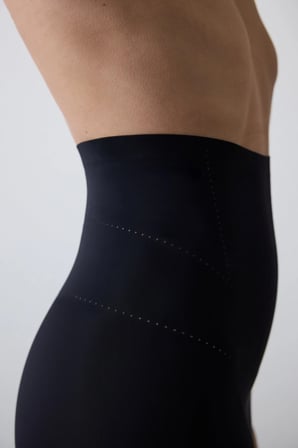 İz Bırakmaz  Siyah Light Yüksek Bel Slip Korse