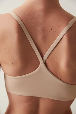 #Hiççamaşırı Bej Balensiz Süper Bralet
