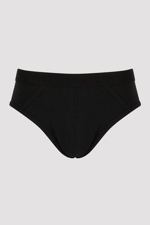 Siyah Erkek 3'lü Slip Külot