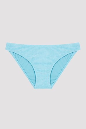 Deniz Mavisi Relax Slip Havlu Bikini Altı