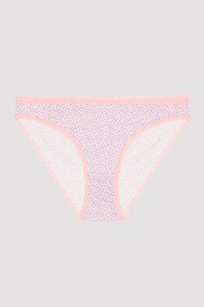 Çok Renkli Home Sweet 3lü Slip Külot