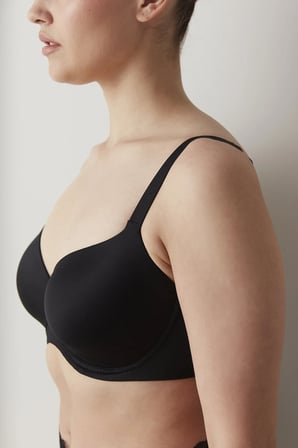 Siyah Beauty Toparlayıcı Form Balenli Sütyen