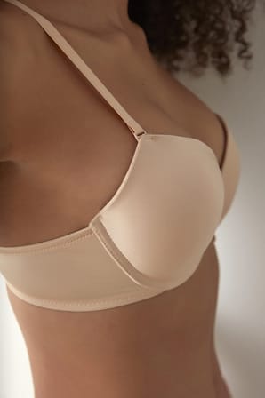 Wowbra Bej Push Up Sütyen